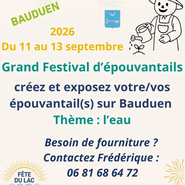 Fête du lac de Sainte Croix - Festival d'épouvantail à Bauduen_Bauduen