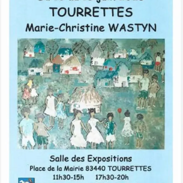 Exposition de Marie-Christine  Wastyn_Tourrettes