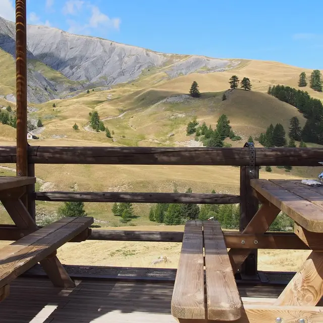 Restaurant Halte 2000 - Jausiers, route de la Bonette