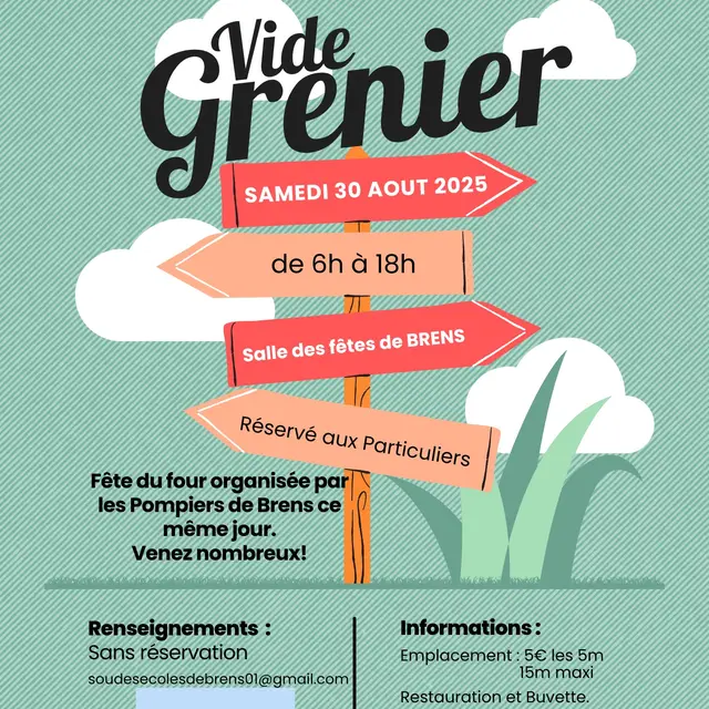 Vide grenier à Brens_Brens
