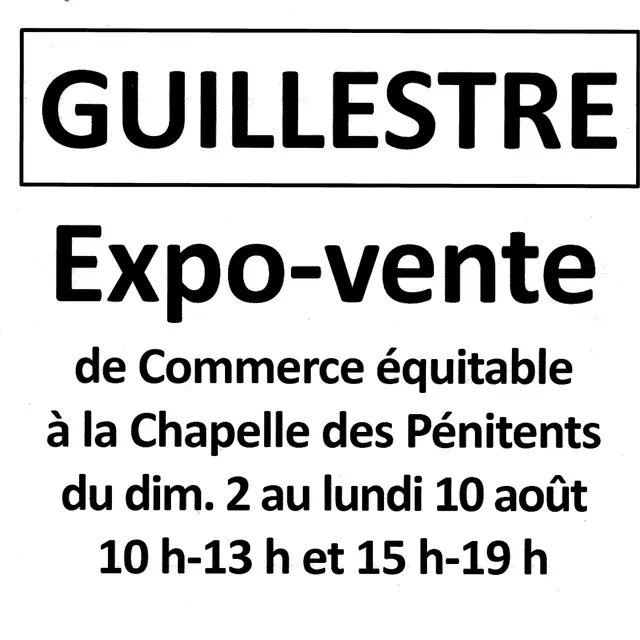 Expo-vente artisanat du Burkina Faso_Guillestre