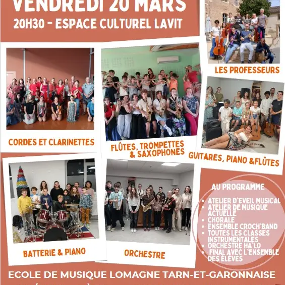 Grand concert de l'école de musique_Lavit