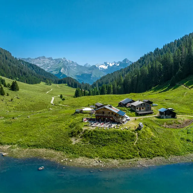 Itinéraire pédestre : lac de Gers depuis Samoëns Village_Samoëns