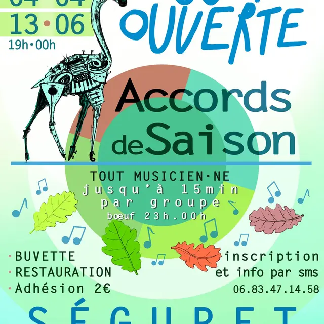 Scène ouverte par les Agités du Local_Séguret