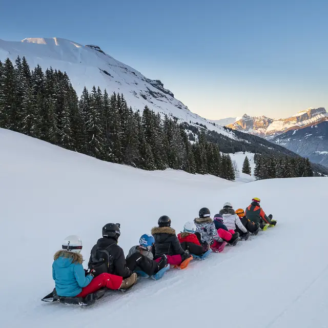 Snakegliss aux Contamines