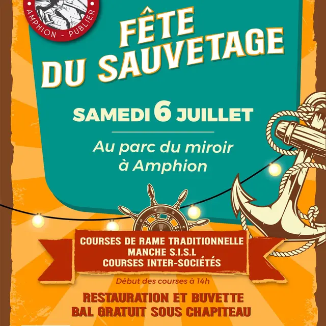 Fête du Sauvetage 2024 - Publier