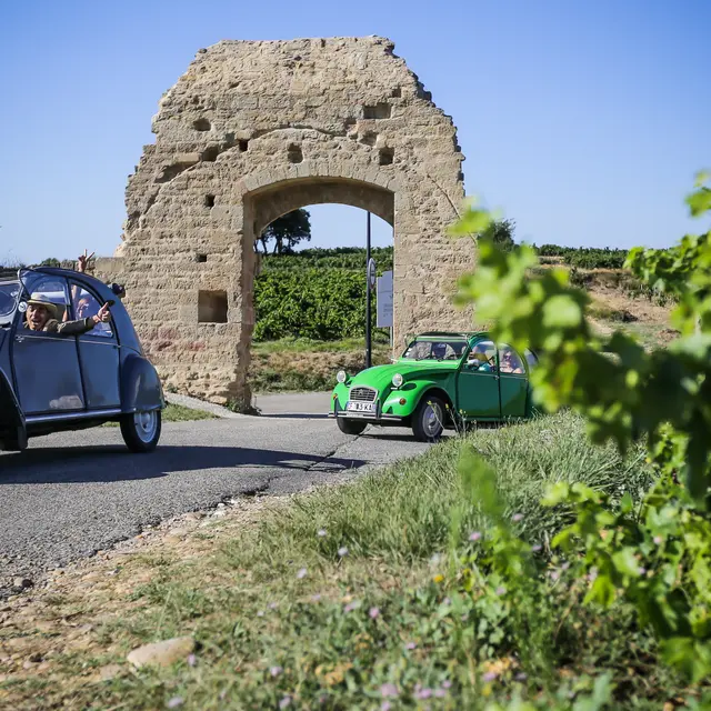 2CV à Châteauneuf