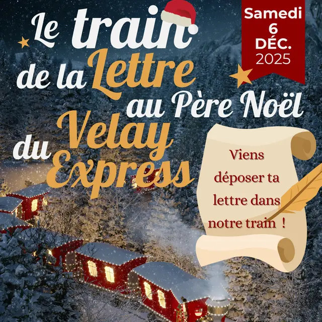Train spécial lettre au Père Noël_Tence