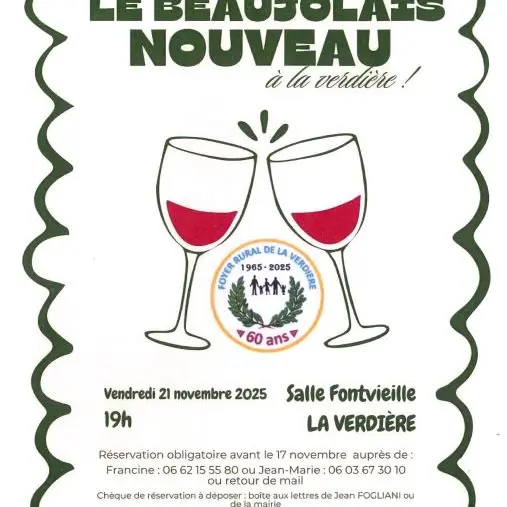 Dégustation : Le Beaujolais nouveau_La Verdière