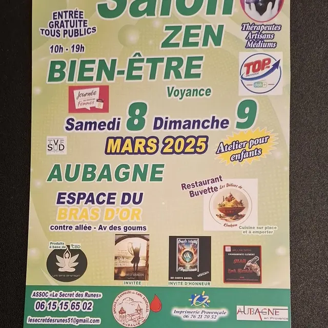 19e Salon zen, bien être, voyance_Aubagne