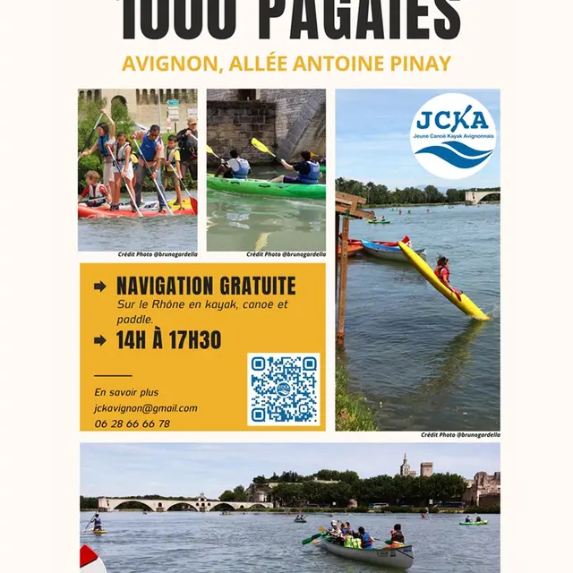 Les 1000 pagaies_Avignon