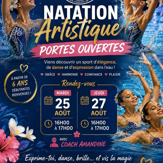 Portes ouvertes - Natation Artistique_Pirae