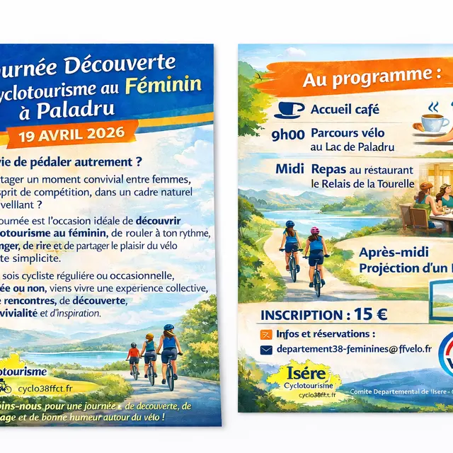 Flyer Journée découverte Paladru
