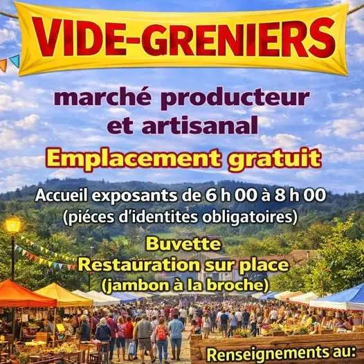 Brocante et Vide Grenier_Thiolières