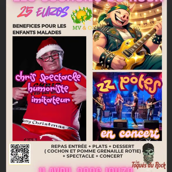 Concert - Les cochons du Rock_Althen-des-Paluds