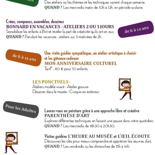 Découvrez les ateliers du Musée Bonnard_Le Cannet