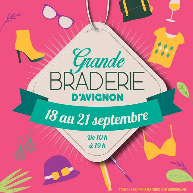 Grande braderie des commerçants_Avignon