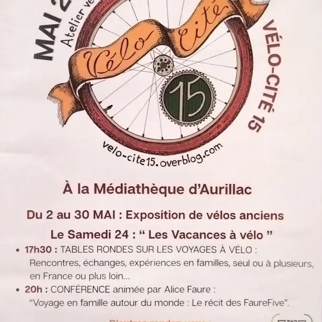 Exposition de vélos anciens_Aurillac