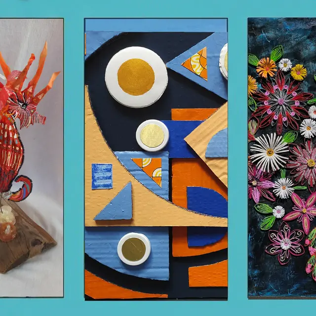 Exposition d'art plastique Recycl'Art_Jausiers