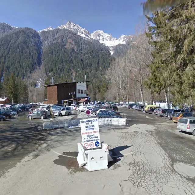 parking de la flégère - les praz de chamonix