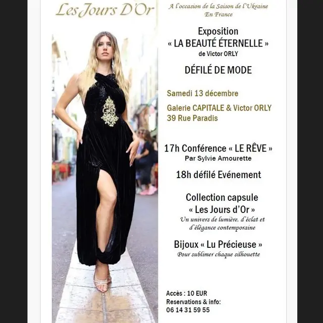 Conférence sur le rêve et défilé de mode_Marseille