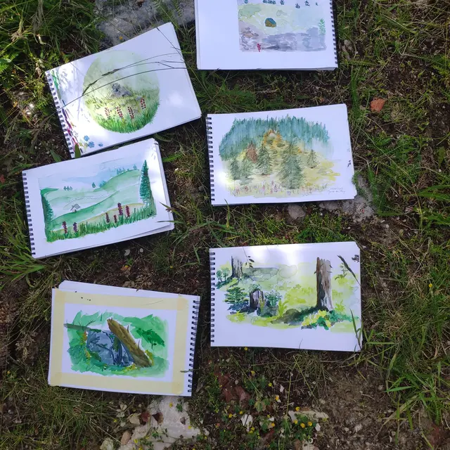 Stage - Carnet de Voyage -_Villard-de-Lans