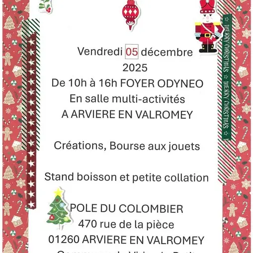 Marché de Noël à Virieu le Petit_Arvière-en-Valromey