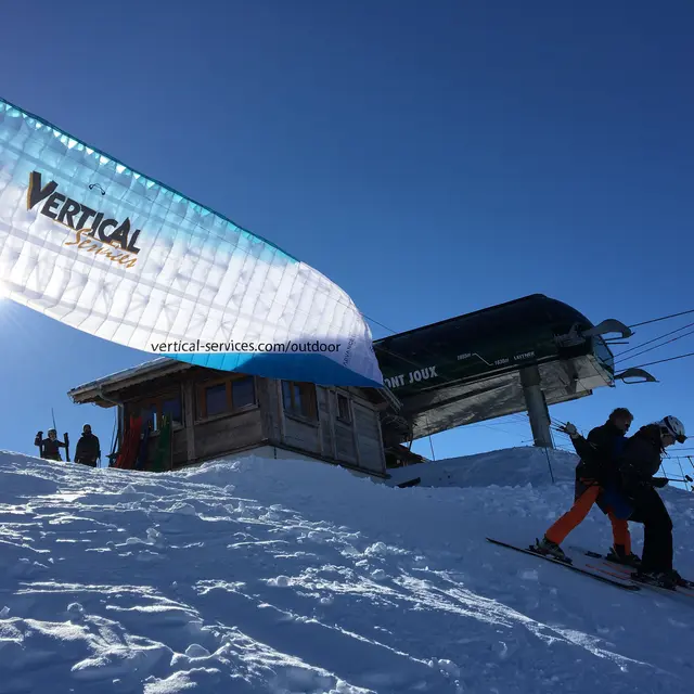 Baptême en parapente à Saint-Gervais