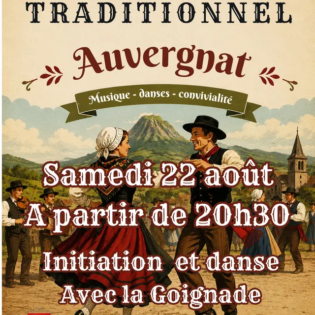 Affiche bal trad