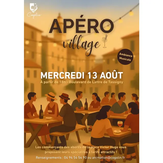 Apéro village_Cogolin