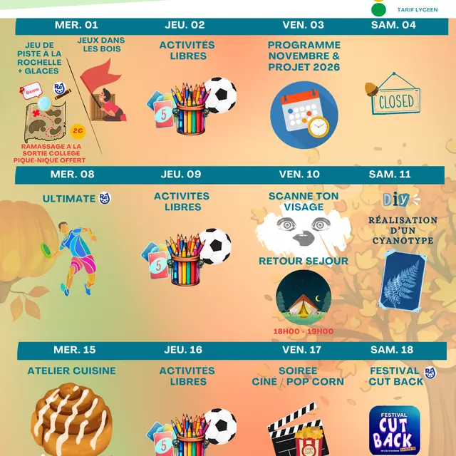 Animations de Ré Jeunesse au Bois Plage en Ré - Octobre_Le Bois-Plage-en-Ré