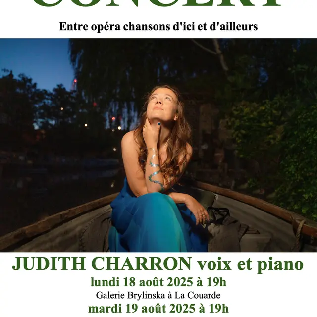 Concert au jardin de Judith Charron - Le radeau de la méduse_La Couarde-sur-Mer