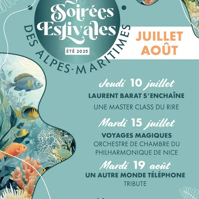 Les Soirées Estivales : Un autre monde Téléphone_Saint-Jean-Cap-Ferrat