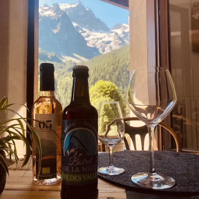 Vue sur la Meije