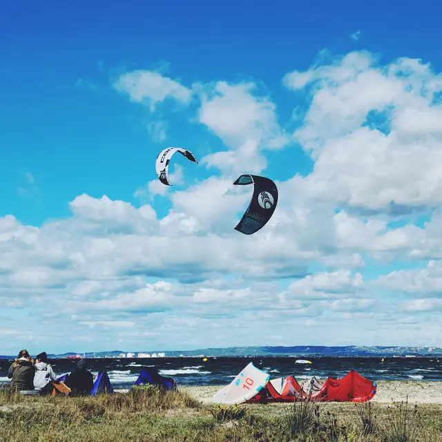 Kitesurf plage du Jaï