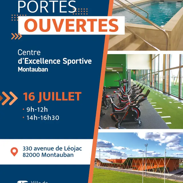 Portes ouvertes - Centre d'excellence sportive_Montauban
