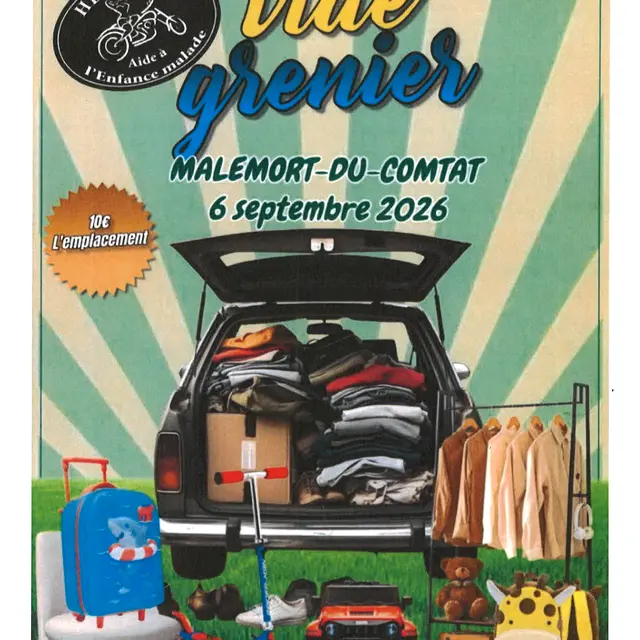 Vide-greniers à Malemort du Comtat_Malemort-du-Comtat