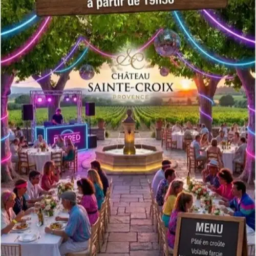 Dîner dansant : thème Années 80 et 90_Carcès