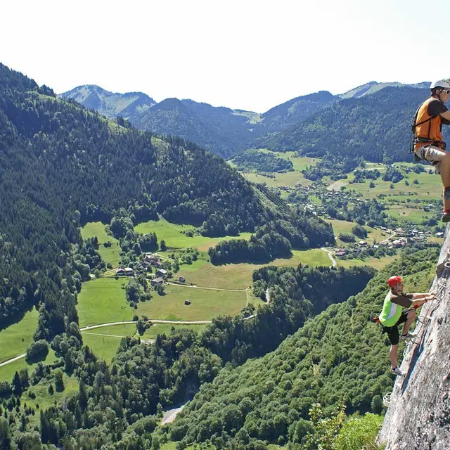 Escalade à Saint Jean d'Aulps
