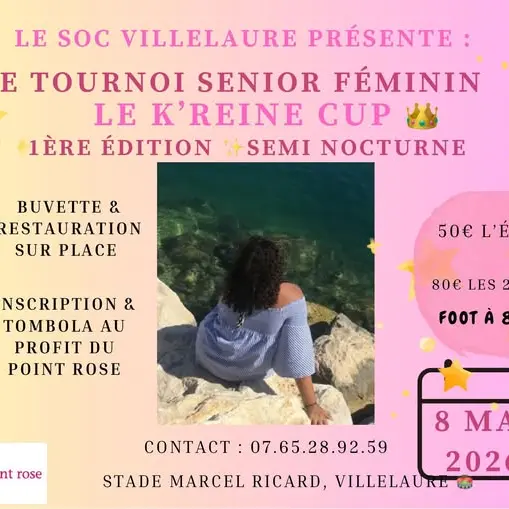 Le Soc Villelaure présente : le tournoi senior féminin 1ère édition_Villelaure