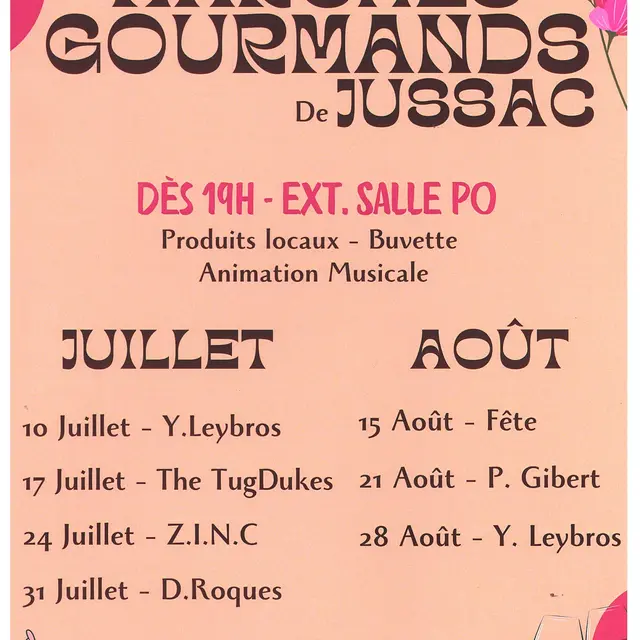 Marchés Gourmands de Jussac_Jussac
