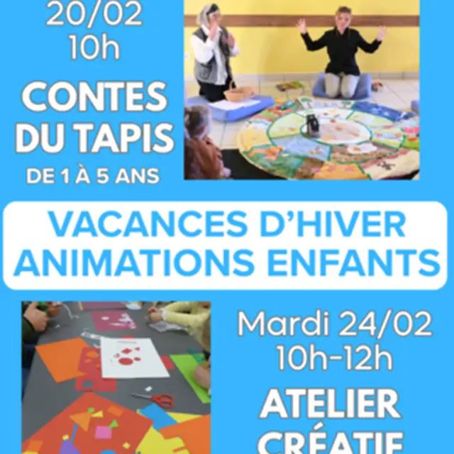 Atelier créatif enfants vacances d'hiver_Bédoin