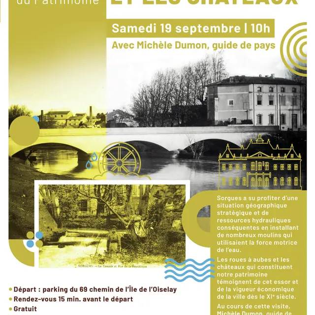 Journées Européennes du Patrimoine à Sorgues_Sorgues