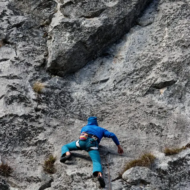 Séance d'initiation à l'escalade