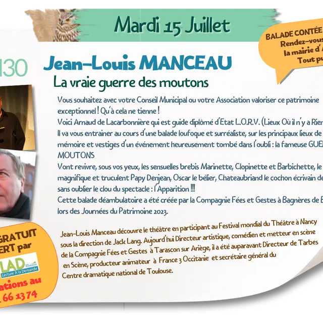 Les Balades Contées du LAD_Arignac