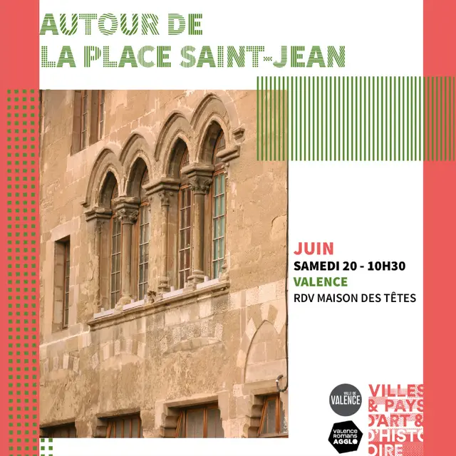Visite guidée : Autour de la place Saint-jean_Valence