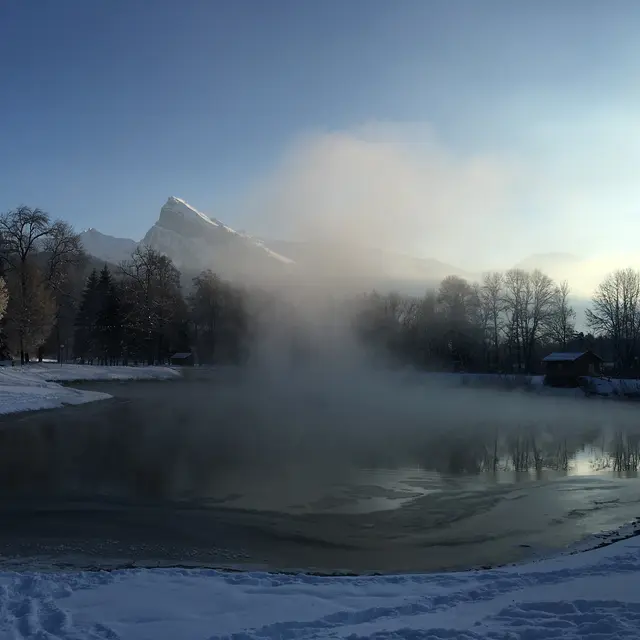 Itiéraire piéton/raquettes Le lac Bleu - Les Miaux - Le Châtelard_Morillon