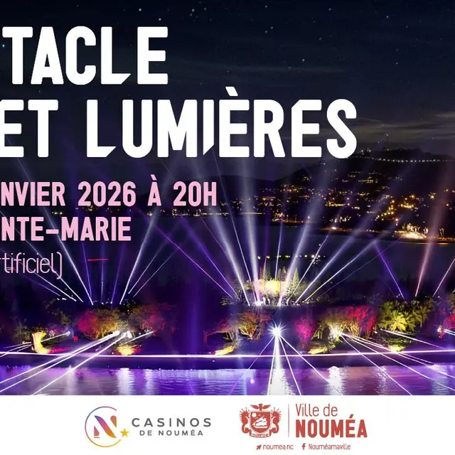 Nouméa Féérie - Spectacle son et lumières du Nouvel An_Nouméa
