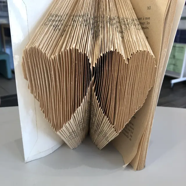 Atelier pliage de livres_Le Chambon-sur-Lignon