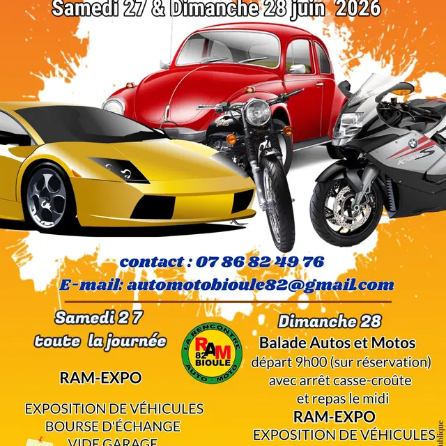 Rencontre Auto-Moto de Bioule